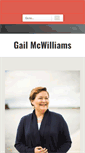 Mobile Screenshot of gailmcwilliams.com